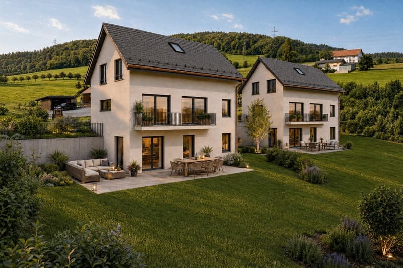 Wohnen mit Weitsicht Ihr individuell gestaltbares 6.5-Zimmer-Einfamilienhaus (1)