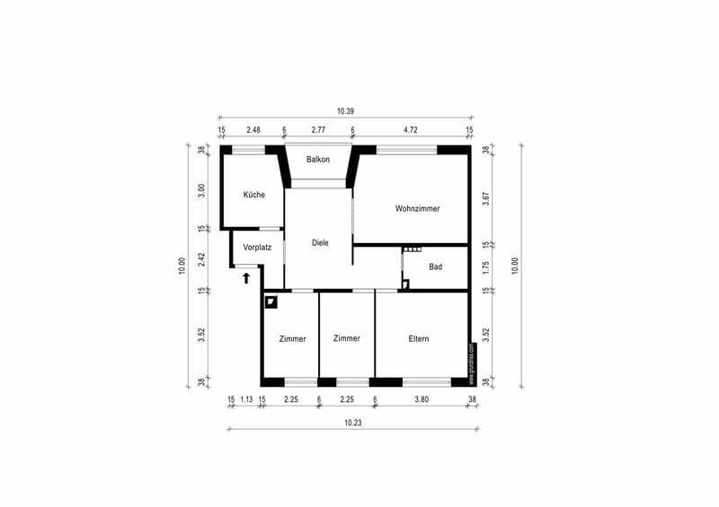 Zentrale Lage mit Aussicht: 4 ½ - Zimmer-Eigentumswohnung in Riehen (23)