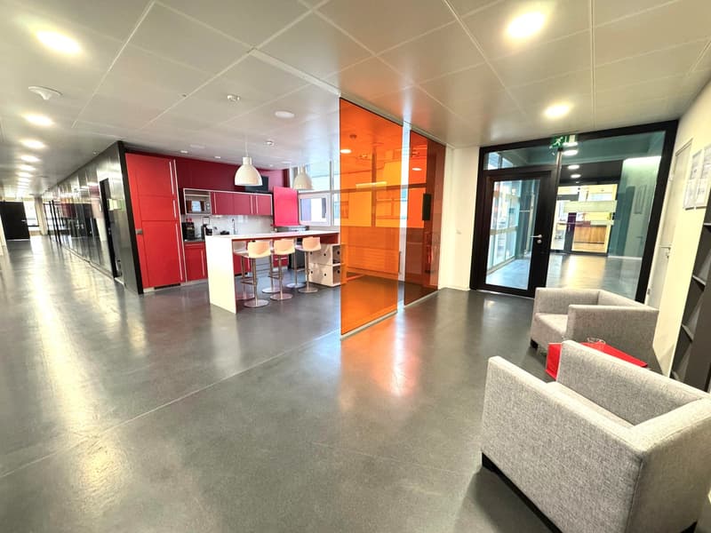 DAMMPARK: Vollausgebaute Bürofläche beim Bahnhof Frick (6)