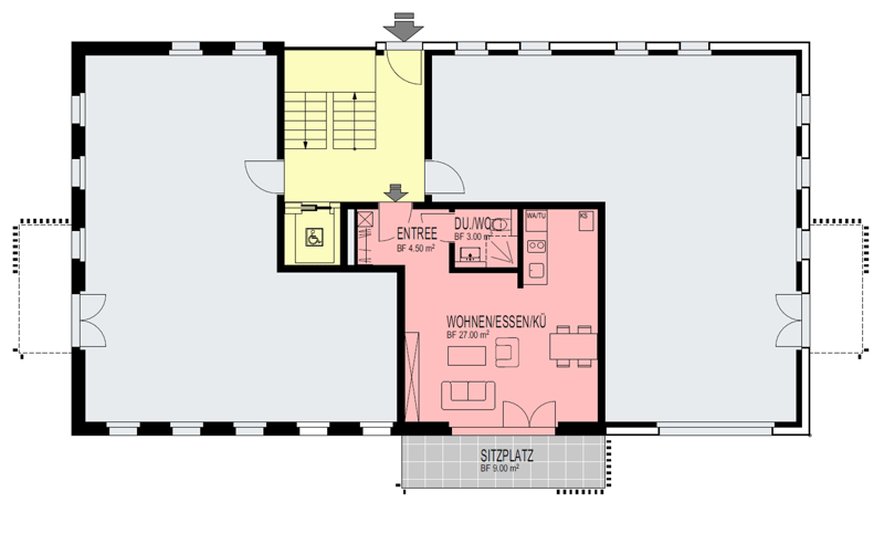 IHR NEUES ZUHAUSE: Moderne 1.5-Zimmerwohnung mit Sitzplatz (7)