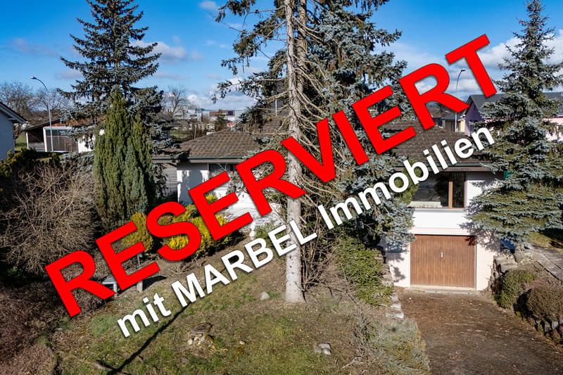 RESERVIERT - Attraktives, freistehendes Einfamilienhaus in Mägenwil AG (1)