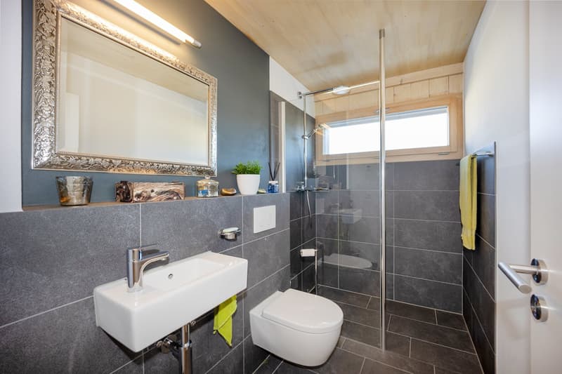 Living and working in an exclusive MINERGIE single-family wooden house (5)