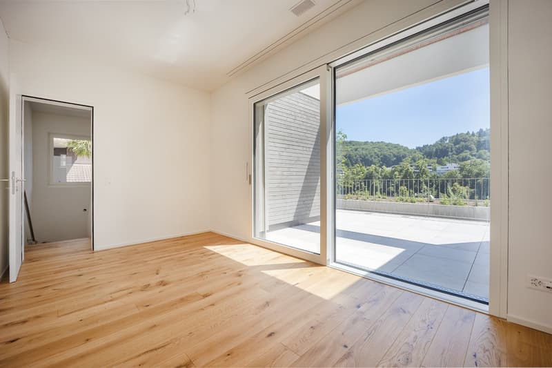 Neue exklusive Attika-Maisonette-Terrassen-Eigentumswohnung an Top-Wohnlage in Nussbaumen (12)