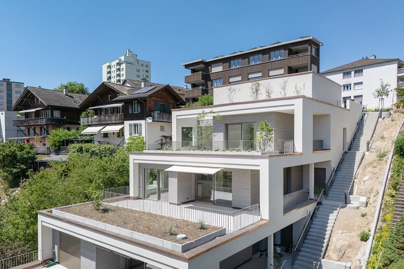 Neue exklusive Attika-Maisonette-Terrassen-Eigentumswohnung an Top-Wohnlage in Nussbaumen (4)