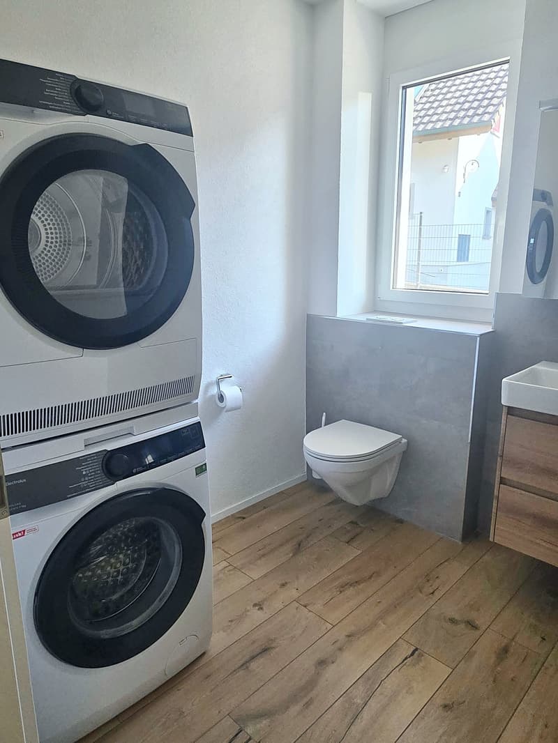Neubau in Eiken - wunderschöne helle Wohnung inkl. Garage und Parkplatz (5)