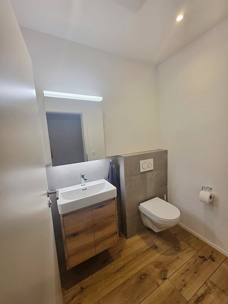 Neubau in Eiken - wunderschöne helle Wohnung inkl. Garage und Parkplatz (6)