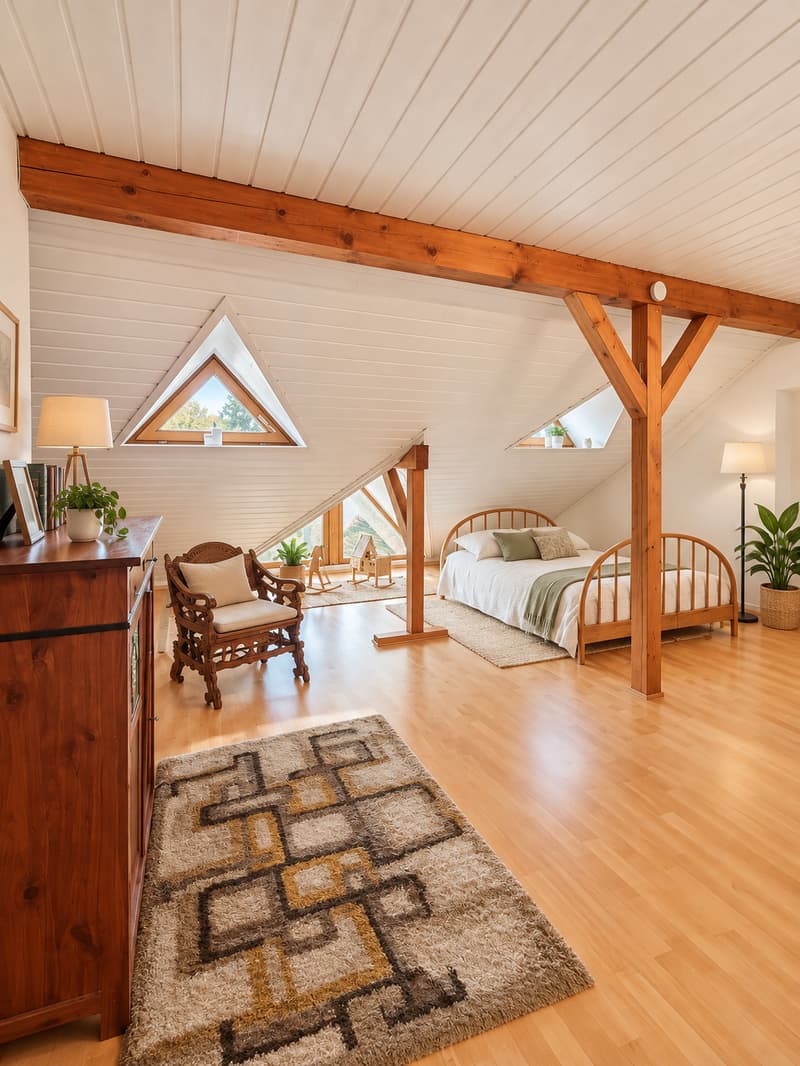Wunderschönens, helles Reihenhaus mit Terrasse, Balkon und traumhaftem Ausblick in Stein AG (16)
