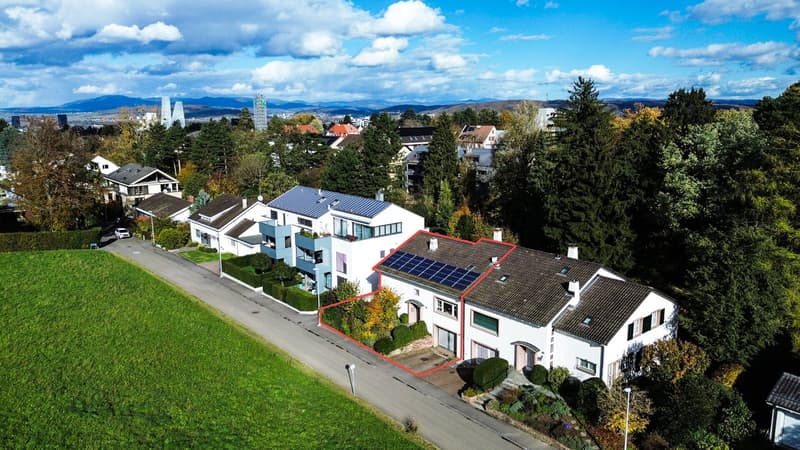 5.5 Zimmer Doppeleinfamilienhaus an bester Lage auf dem Bruderholz (3)