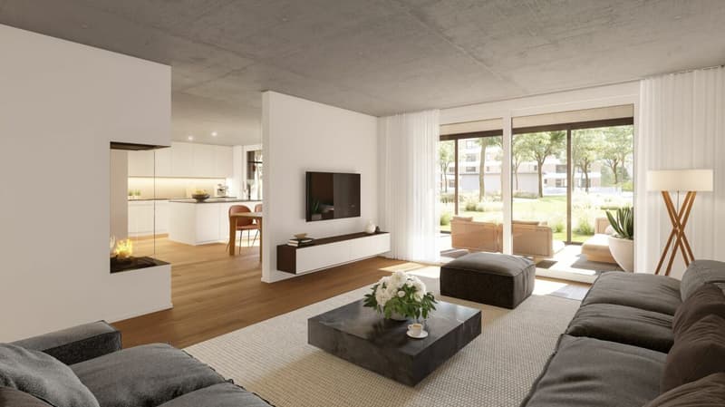 Appartement de jardin extrêmement spacieux 4,5 pièces (Maison W4) (4)