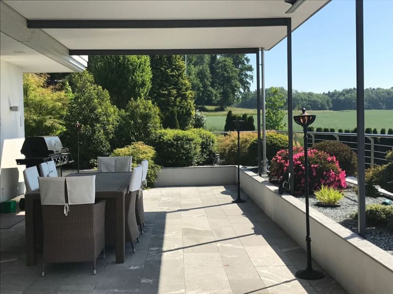 Grandiosa, lussuosa appartamento con terrazza e vista sulle montagne (2)