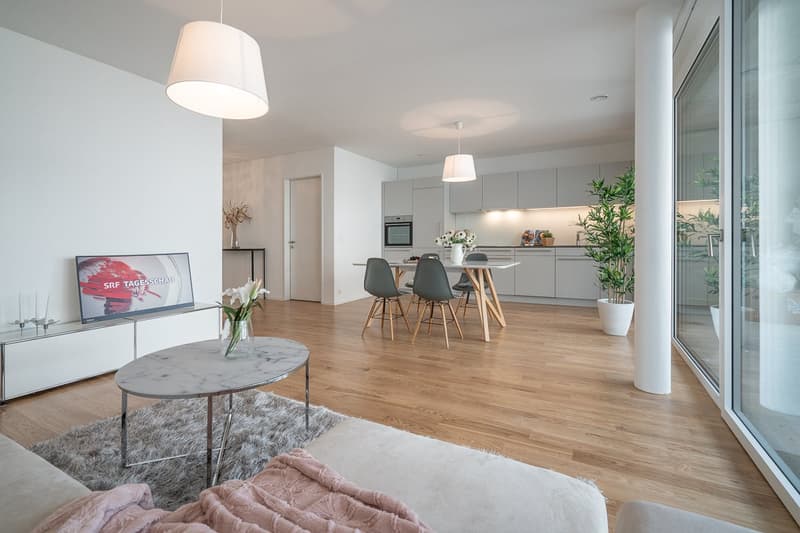 Moderne 3.5-Zimmer-Wohnung in nachhaltiger Wohnanlage in Staufen (3)