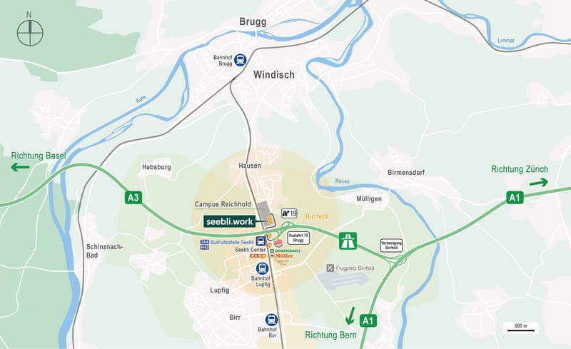 Ihr nächster Standort: Lupfig im Birrfeld direkt an A1/3 (9)