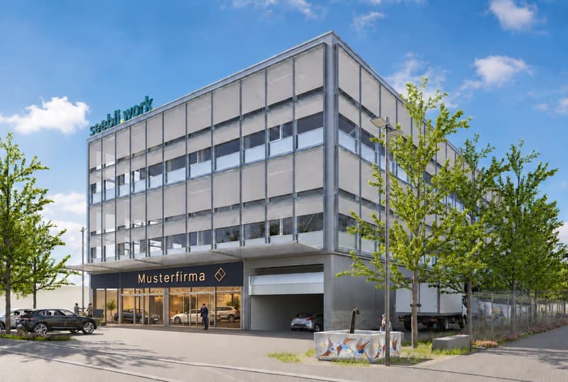 Auto-Showroomfläche im EG mit Anlieferung & Gewerbeteil – bis 1’350 m² (2)