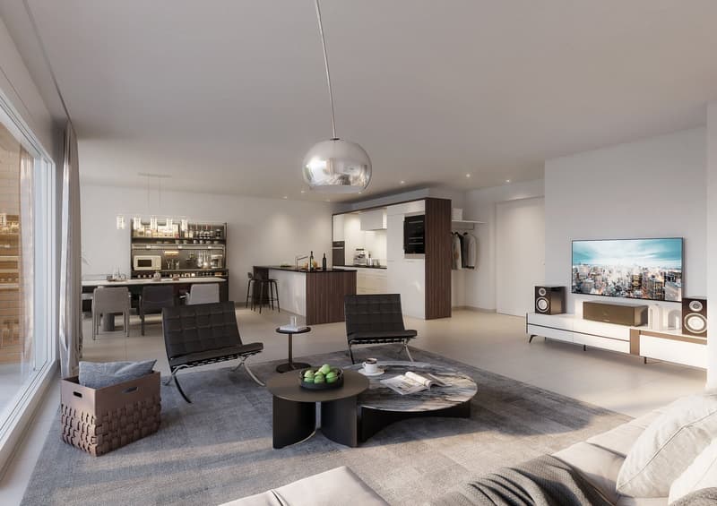 Occasion à Oberrohrdorf : appartement de jardin 4,5 pièces (2)