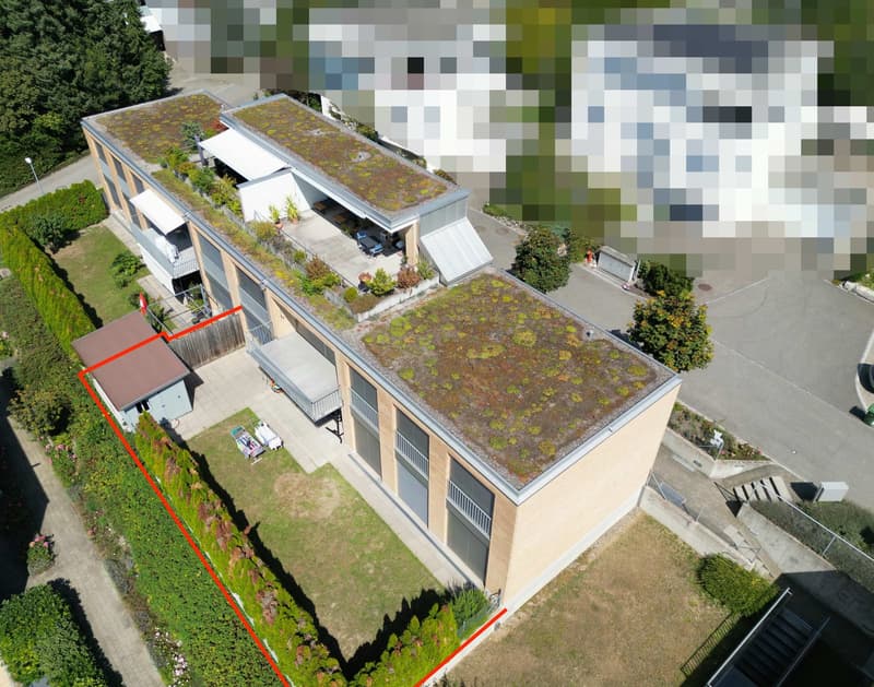 Occasion à Oberrohrdorf : appartement de jardin 4,5 pièces (9)