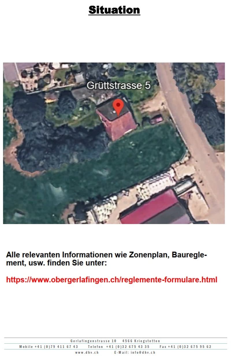 Bauland in ruhiger Lage – Grüttstrasse 5, Obergerlafingen (5)