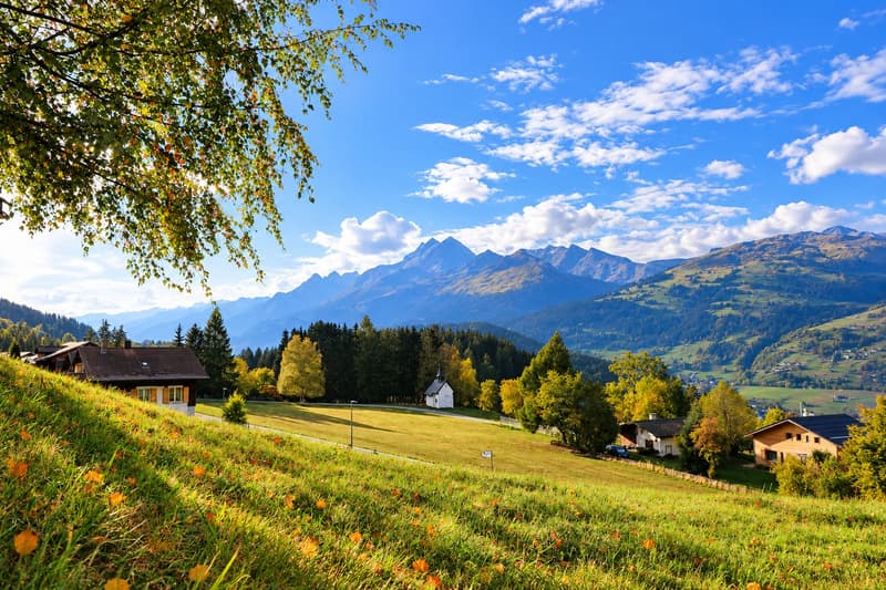 Umgebung des Hauses