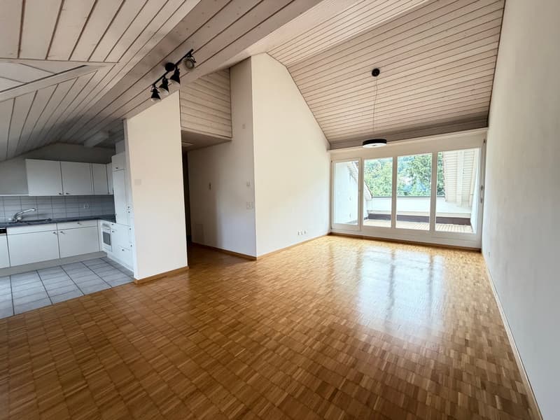 Charmante 2.5-Zimmer-Dachwohnung mit sonniger Aussicht (1)