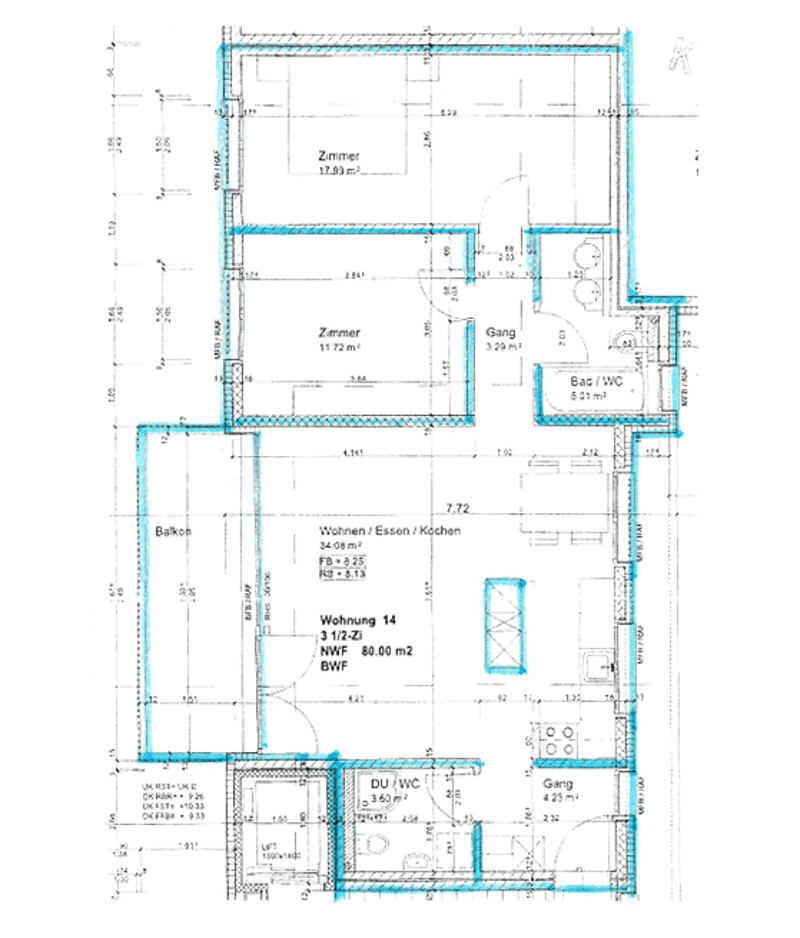 Appartement ensoleillé de 3,5 pièces au cœur de Lachen (8)
