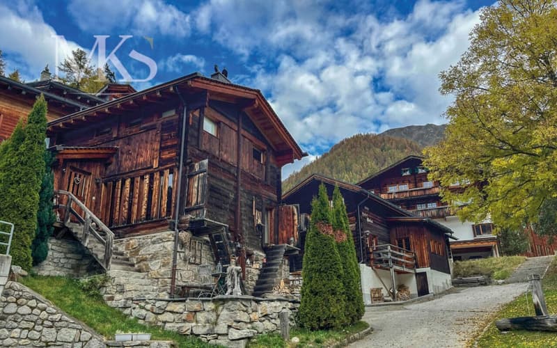 Your dream home in Goms: converted barn for sale (1)