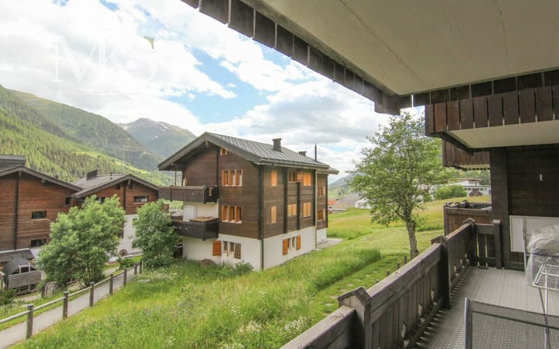 Aussicht Balkon Süd