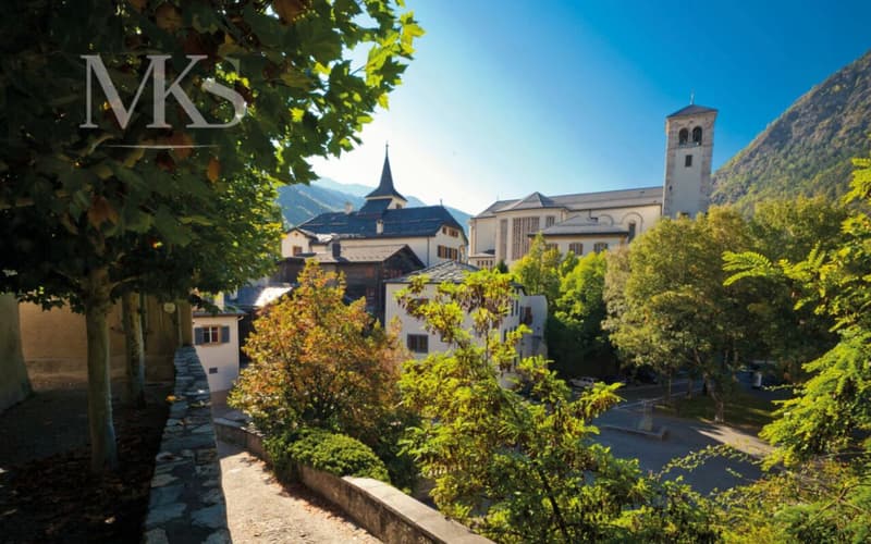 Living with a wide view in the heart of Visp (13)