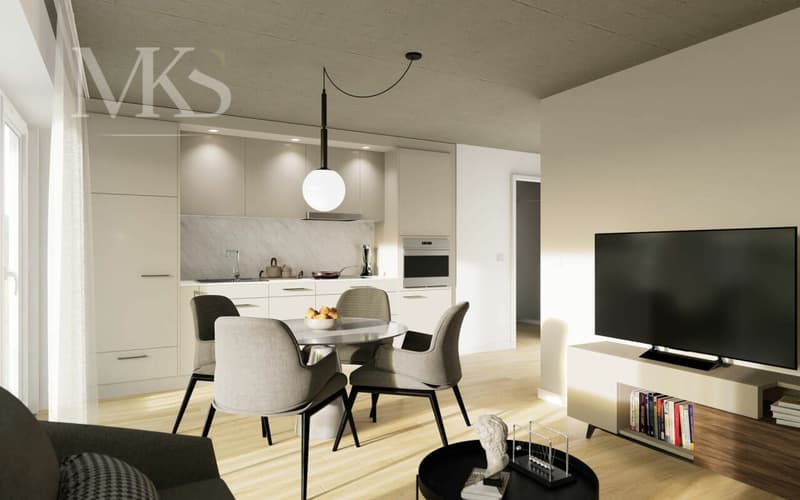Attraktive 2.5 Zimmer Wohnung in Visp (2)
