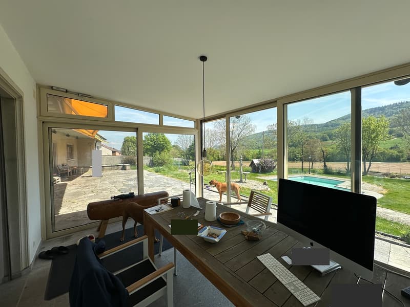 Villa bellissima con piscina su oltre 4'000m2 di terra (5)