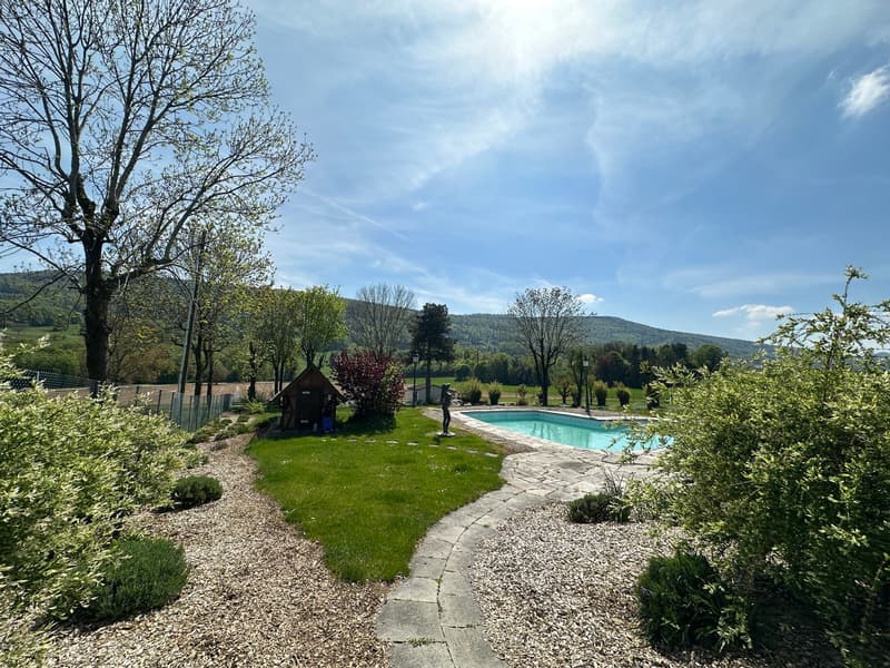 Villa bellissima con piscina su oltre 4'000m2 di terra (4)