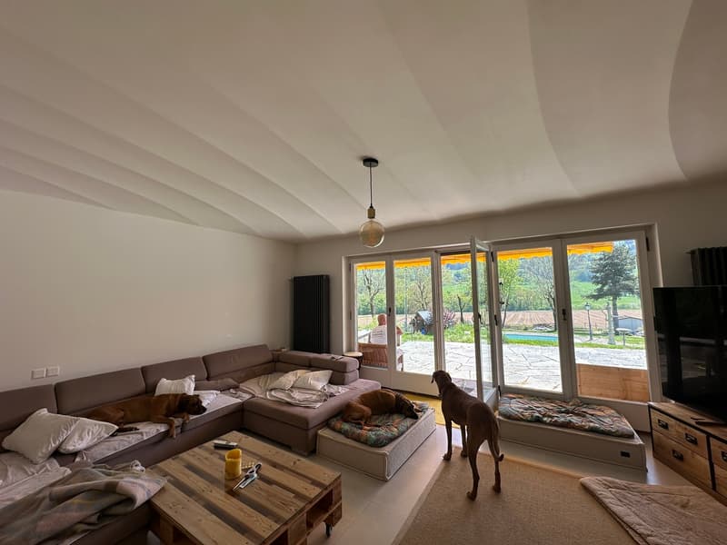 Villa bellissima con piscina su oltre 4'000m2 di terra (6)