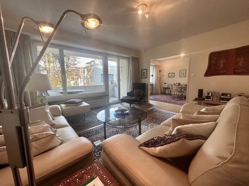Tolle Wohnung an ruhiger Lage mit Aussicht ins Grüne in Riehen (5)