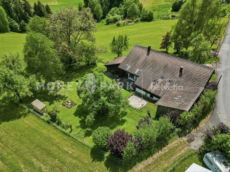 Casa di campagna di 9,5 locali con fienili, giardino spazioso e grande potenziale (3)