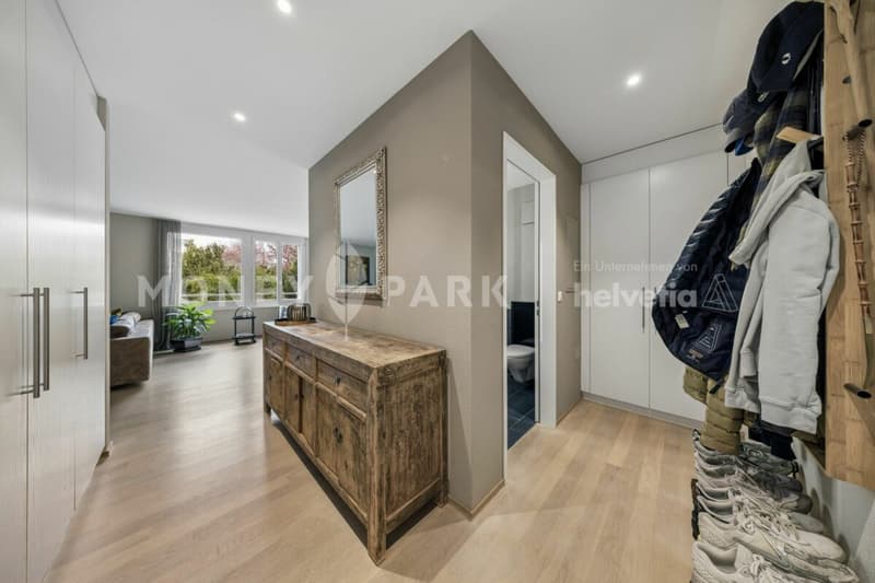 4.5 (optionally 5.5) room apartment with a large garden and a high level of privacy (7)