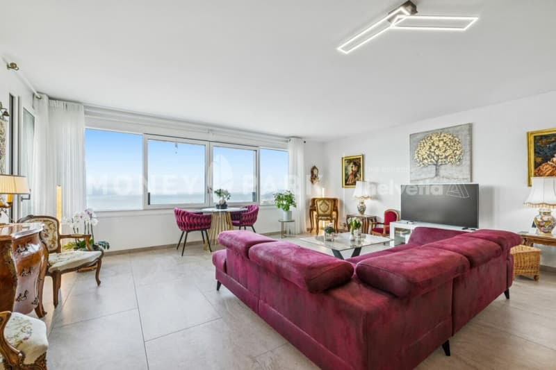 Apartment with 4.5 rooms and panoramic view of the lake and mountains (3)