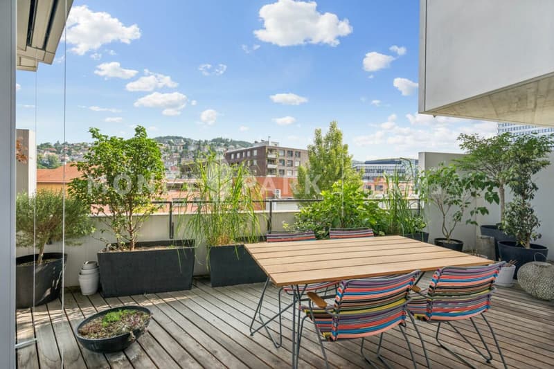 Exclusive 2.5-room apartment with two large terraces and plenty of privacy (7)