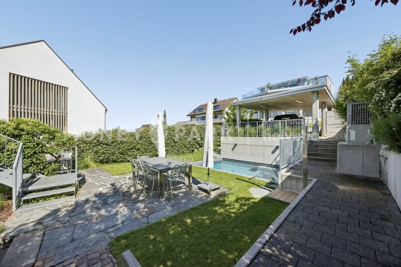 Architectural Highlight in Ettingen - Detached House with Pool and Garden (10)
