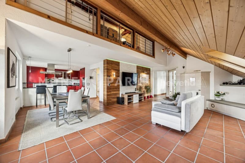 Exclusive maisonette attic apartment with gallery, sauna, and plenty of space to feel good (3)