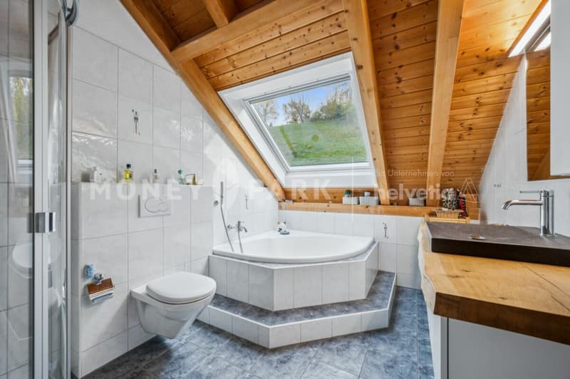 Wohlfühloase über den Dächern von Bubendorf - Ruhe, Aussicht und Privatsphäre (13)