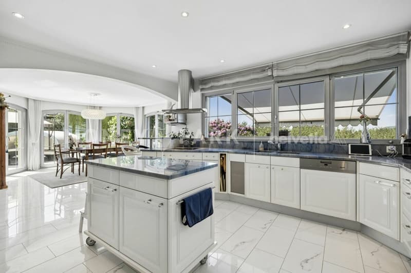 Villa mit Pool, Seesicht und unverbaubarer Lage mit Weitblick ins Grüne (4)