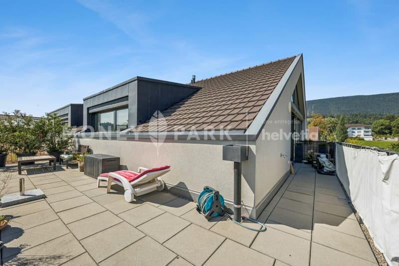 Stilvolle und moderne Attikawohnung in Lengnau / Bel appartement moderne en attique à Lengnau (10)