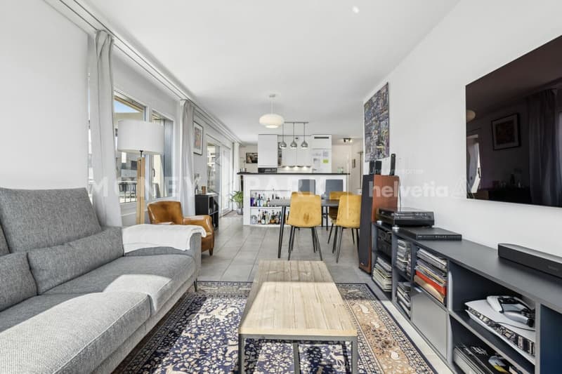 Prächtige 89,5m2 (gewichtete) Wohnung in der Nähe aller Annehmlichkeiten in Nyon (5)