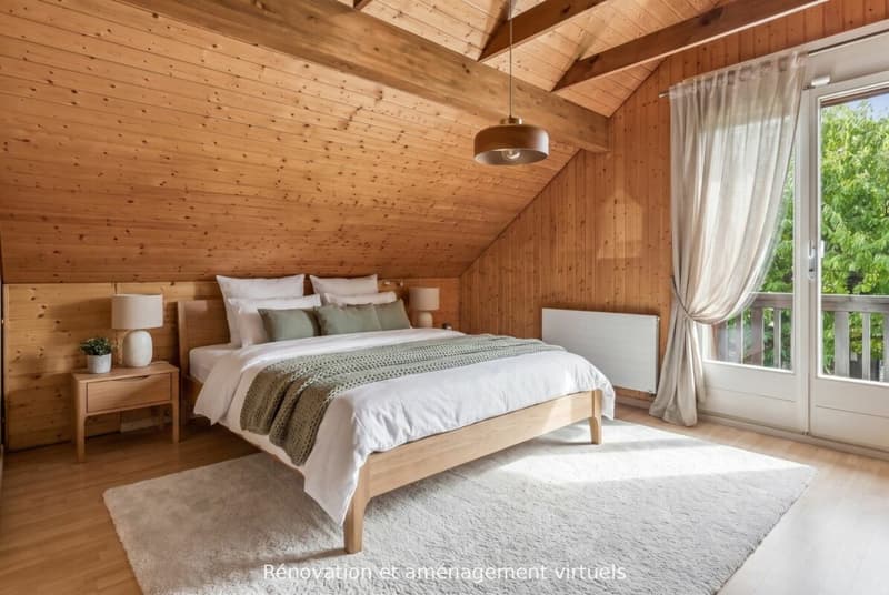 En exclusivité : Charmante maison individuelle à Founex avec grand terrain et beau potentiel (12)