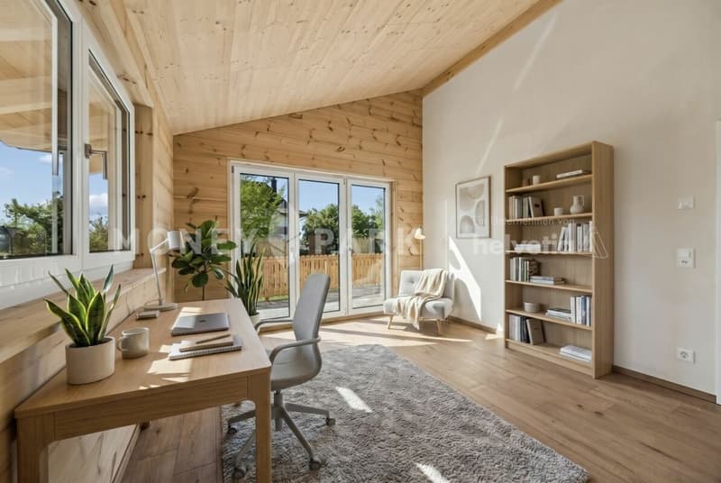 Freistehendes 4.5-Zimmer-Einfamilienhaus in hochwertiger Holzbauweise (4)
