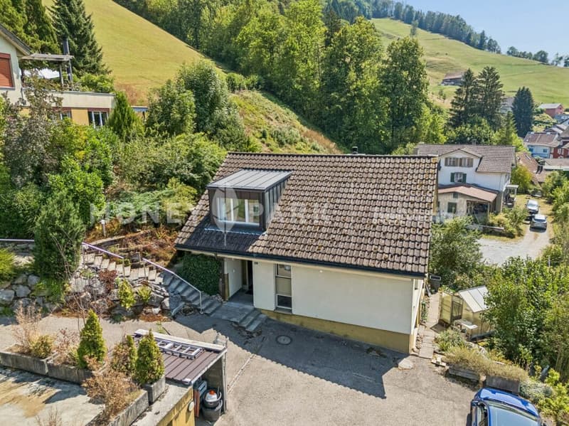 6.5-Zimmer-Einfamilienhaus mit Aussicht und Gestaltungspotenzial (1)