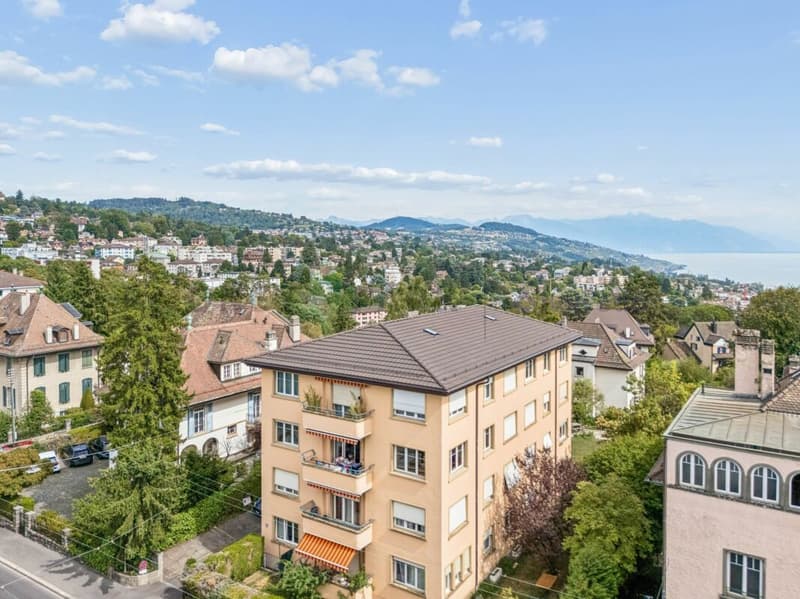 Appartement transformable en 3.5 pièces, actuellement aménagé en 4.5 pièces, au centre de Lausanne. (14)