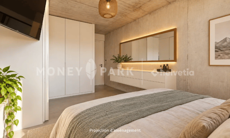 Maison d'architecte de 145m2 | Minergie | Rooftop | Vue sur le lac (8)