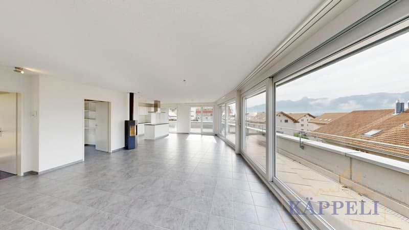 5.5 Room Maisonette Attic Apartment in Heimberg (3)