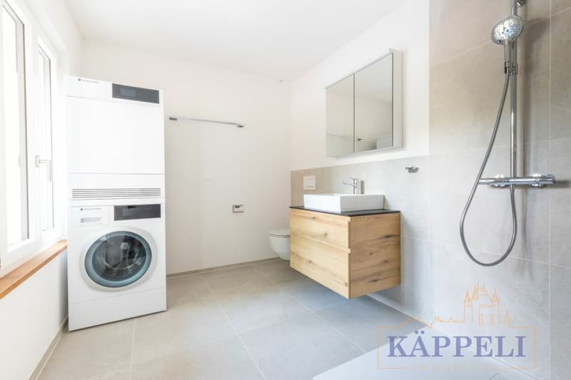 Beispielfoto, Materialisierung der Badezimmer