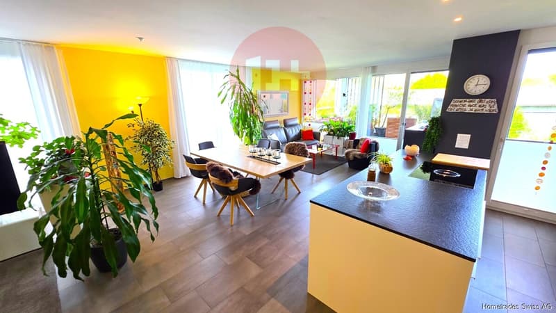 Küche_Balkon_Wohnzimmer