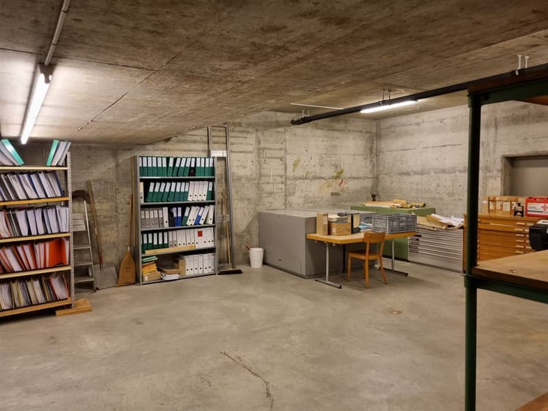 Archivräume können dazu gemietet werden
